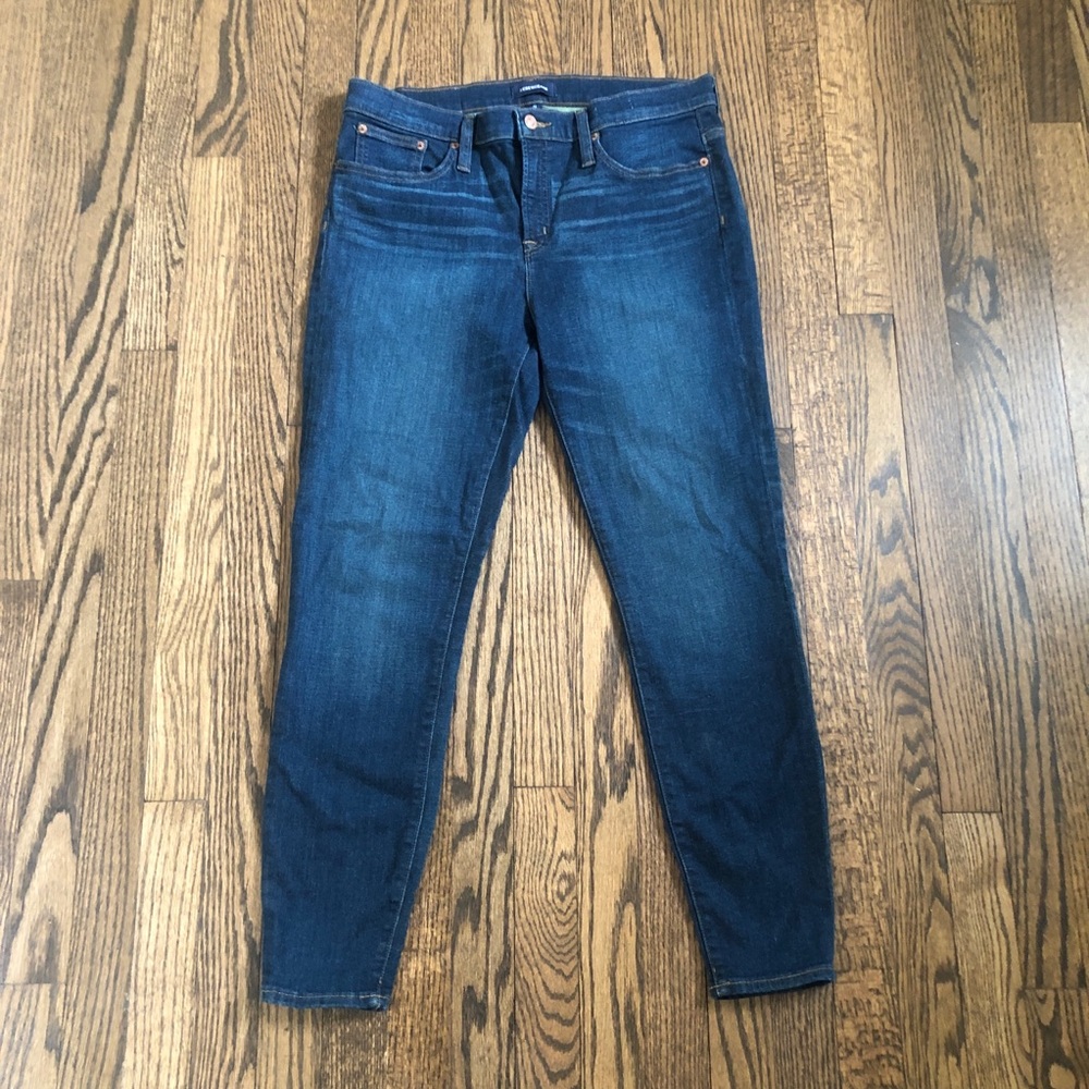 J. Crew Toothpick 8” Jeans
